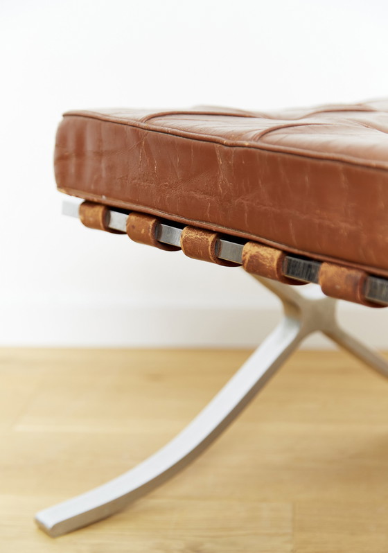 Image 1 of Ludwig Mies Van Der Rohe Mr90 "Barcelona" Tabouret Knoll International