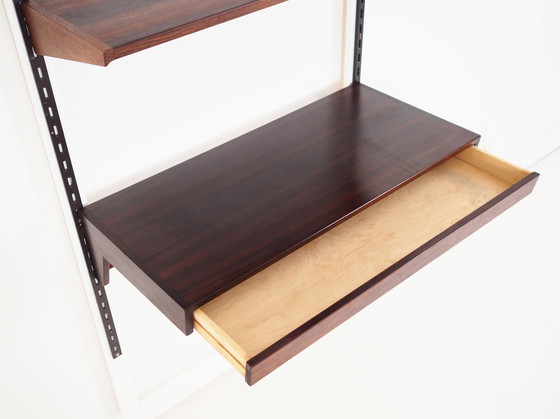Image 1 of Bibliothèque à système en bois de rose, design danois, années 1960, production : Danemark
