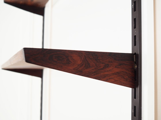 Image 1 of Bibliothèque à système en bois de rose, design danois, années 1960, production : Danemark