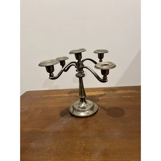 Image 1 of Chandelier vintage à 5 branches