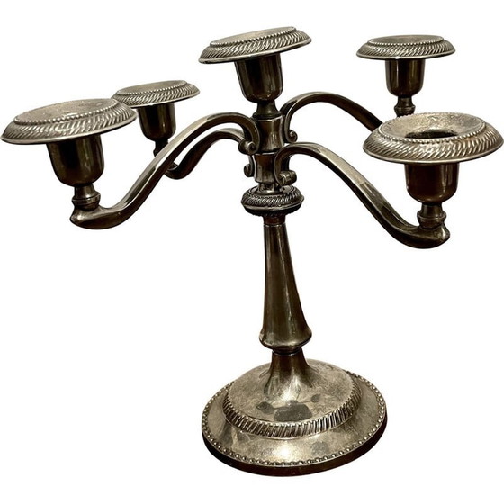 Image 1 of Chandelier vintage à 5 branches