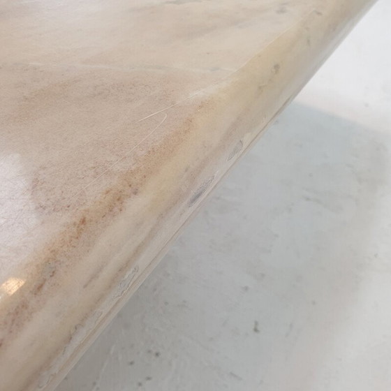 Image 1 of Table basse vintage en marbre, Italie 1970