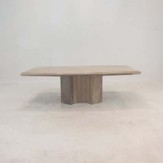 Image 1 of Table basse vintage en marbre, Italie 1970
