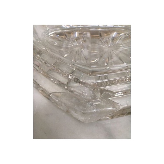 Image 1 of Seau à champagne en cristal vintage