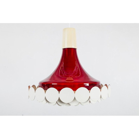 Image 1 of Plafonnier géométrique vintage de Doria Leuchten, 1970