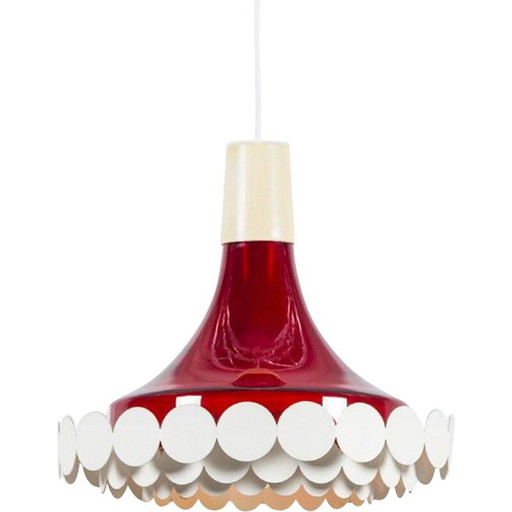 Plafonnier géométrique vintage de Doria Leuchten, 1970