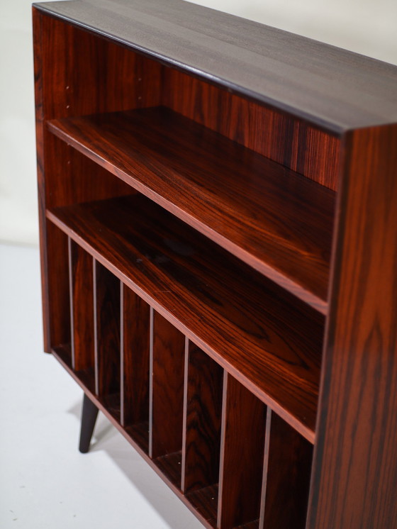 Image 1 of Boîtier de disque vinyle Bois de rose Danois Vintage