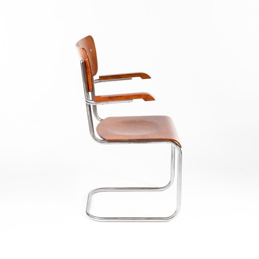 Chaise luge vintage de Mart Stam, 1935