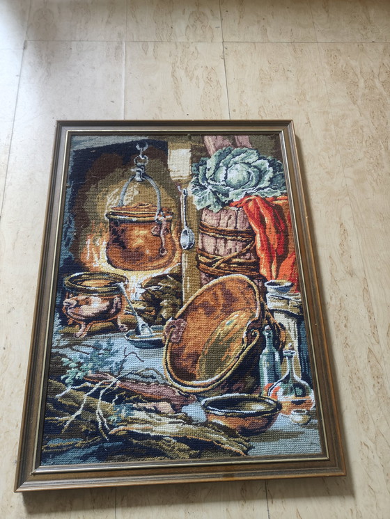 Image 1 of Tableaux Canevas Ancien 