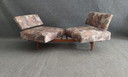 Stella Canapé Canapé Sesssel 60Er Vintage Retro Deux places Twoseater 60S Mid Century Danish Design