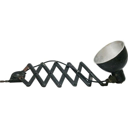 Lampe à ciseaux industrielle vintage, 1960