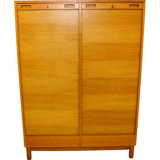 Armoire vintage en chêne, Suède 1950