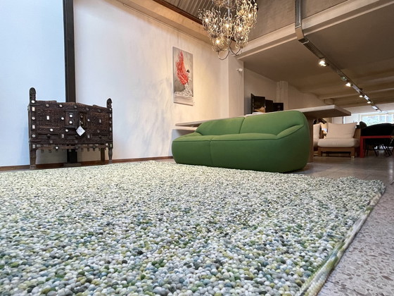 Image 1 of Brink & Campman Pebble Carpet Fresh Green New