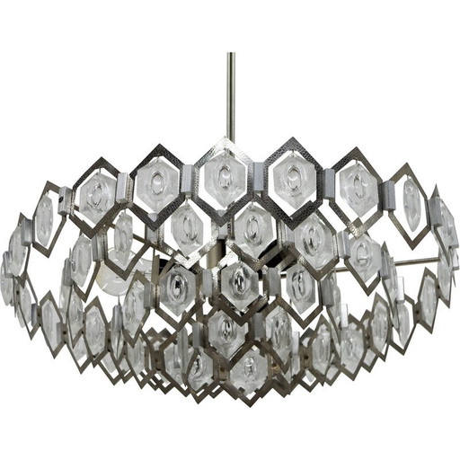 Lustre vintage par Bejvl pour Kamenicky Senov, 1960