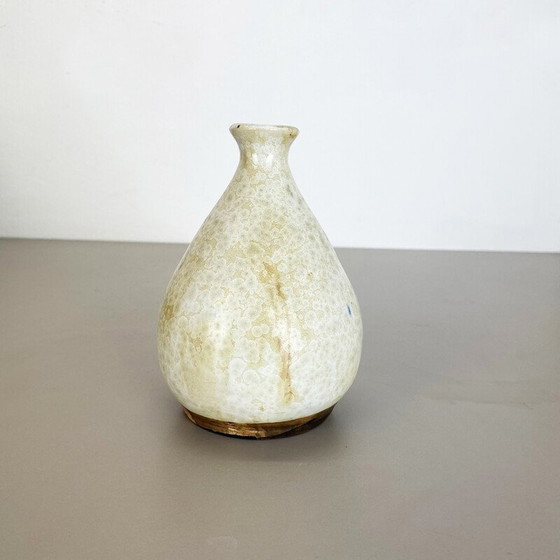 Image 1 of Vase vintage abstrait en céramique de Gerhard Liebenthron, Allemagne, années 1970