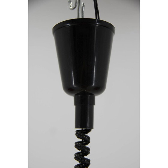 Image 1 of Lampe suspendue vintage en plastique par Harvey Guzzini pour Meblo, Italie 1970