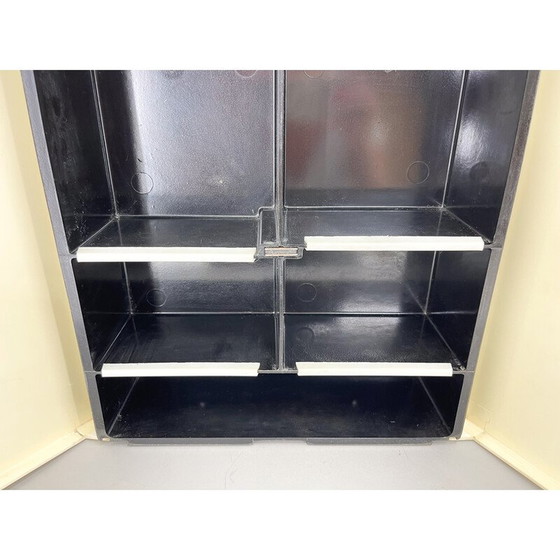 Image 1 of Armoire murale vintage en plastique avec miroir pour salle de bain, 1960