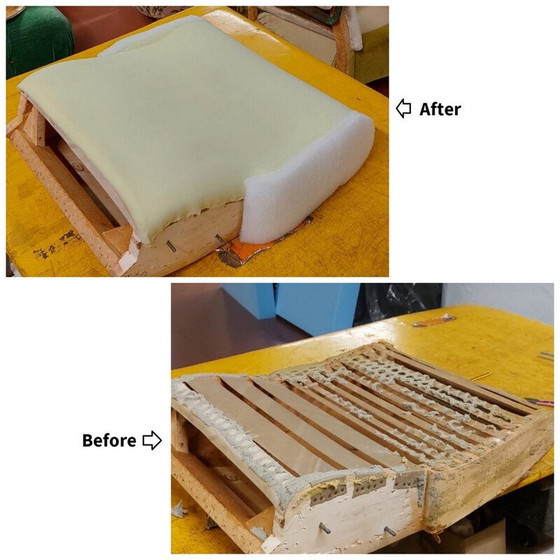 Image 1 of Fauteuil Lady vintage par Marco Zanuso pour Arflex, 1950s