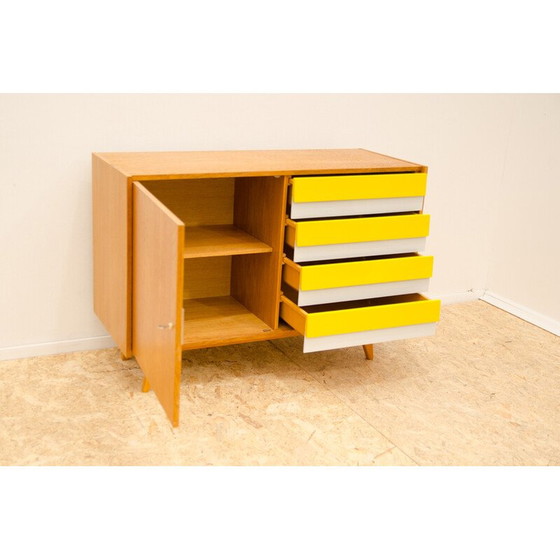 Image 1 of Commode vintage modèle U-458 en hêtre et contreplaqué par Jiri Jiroutek pour Interier Praha, Tchécoslovaquie 1960