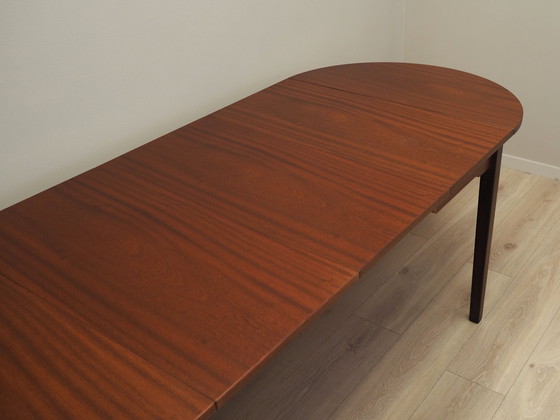 Image 1 of Table en acajou, Design danois, 1970S, Production : Danemark