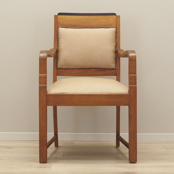 Image 1 of Fauteuil en chêne, Art Déco, 1950S, Production : Danemark