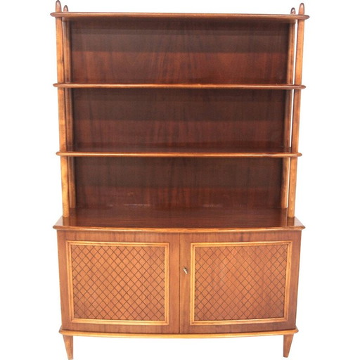 Bibliothèque vintage en acajou pour Nya Eftr. Ehrlin Möbel Ab, Suède 1950