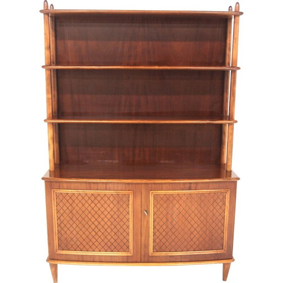 Image 1 of Bibliothèque vintage en acajou pour Nya Eftr. Ehrlin Möbel Ab, Suède 1950