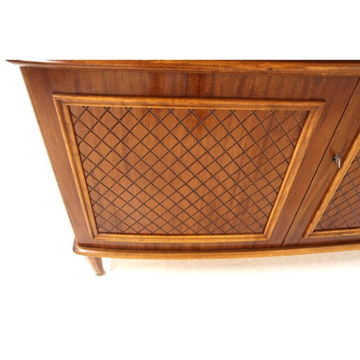 Bibliothèque vintage en acajou pour Nya Eftr. Ehrlin Möbel Ab, Suède 1950