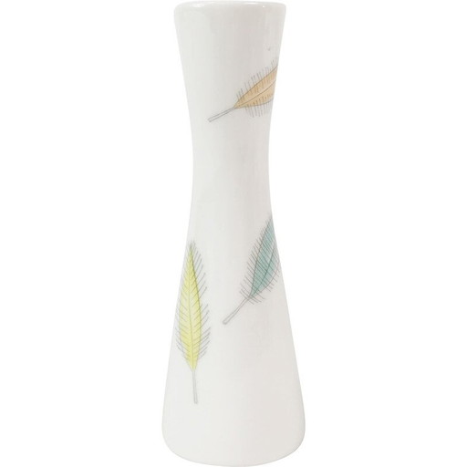 Vase vintage en porcelaine émaillée pour Rosenthal, Allemagne 1960