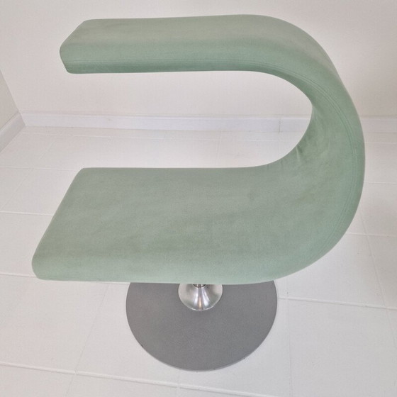 Image 1 of Paire de fauteuils pivotants vintage Bla station Innovation C par Fredrik Mattson, Suède