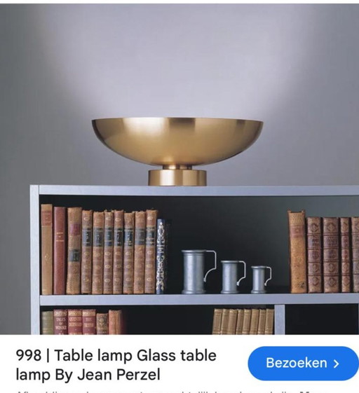 Lampe Jean Perzel Modèle 998 M