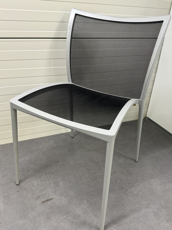 Image 1 of 4X Chaise Zanotta Zilli pour l'intérieur et l'extérieur