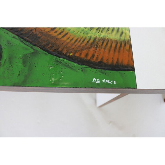 Image 1 of Table basse et table d'appoint en céramique italienne vintage par Antonio De Nisco, Italie 1970