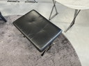 B&B Italia Banc Patcho Maxalto en cuir noir