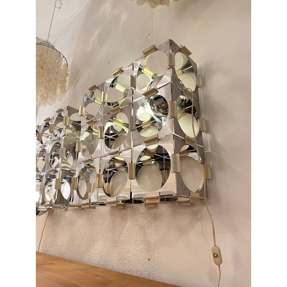 Image 1 of Lampadaire vintage Skyscrapper par Luigi Argenta pour Reggiani, Italie, années 1970