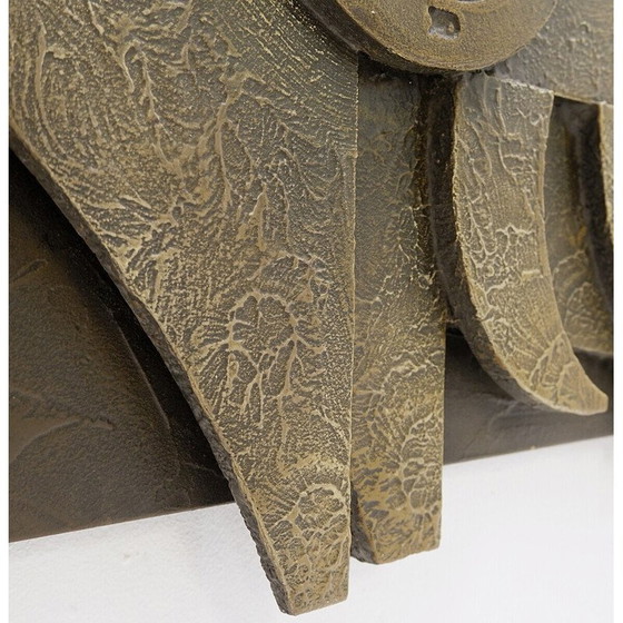 Image 1 of Sculpture murale vintage, 1970