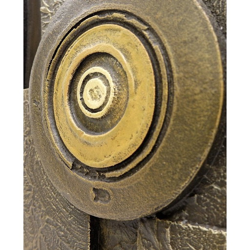 Sculpture murale vintage, 1970