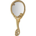 Miroir vintage Art Nouveau en laiton