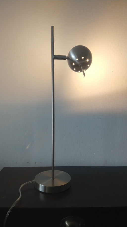 Lampadaire et lampe de table rétro avec globe terrestre