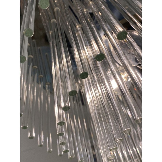 Image 1 of Lustre vintage rainfall de Gaetano Sciolari, 1970