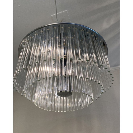 Image 1 of Lustre vintage rainfall de Gaetano Sciolari, 1970