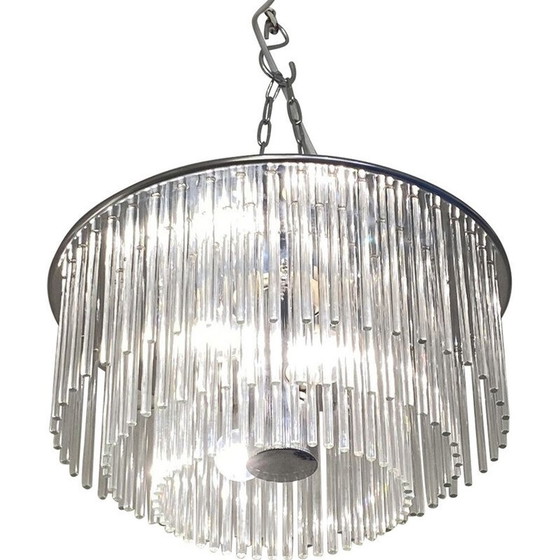 Image 1 of Lustre vintage rainfall de Gaetano Sciolari, 1970