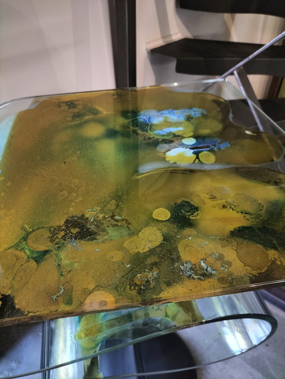 Image 1 of Consolé Fontana Arte Signée 