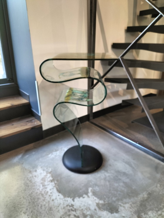 Image 1 of Consolé Fontana Arte Signée 