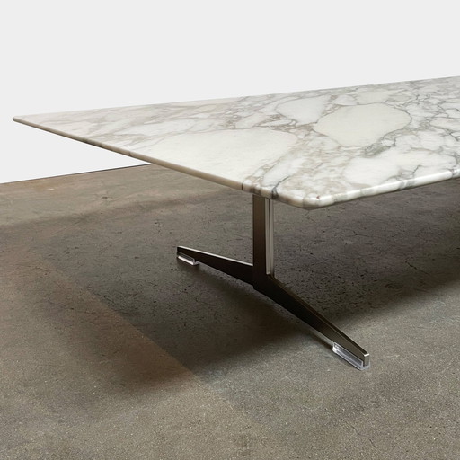 Table basse Flexform Fly 80X130 Cm En Calacatta Oro Marble