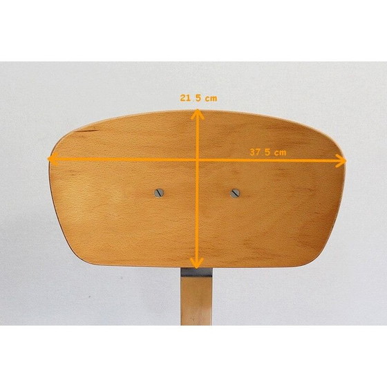 Image 1 of Chaise d'architecte vintage chromée, 1960