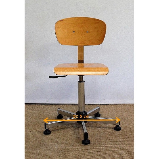 Image 1 of Chaise d'architecte vintage chromée, 1960