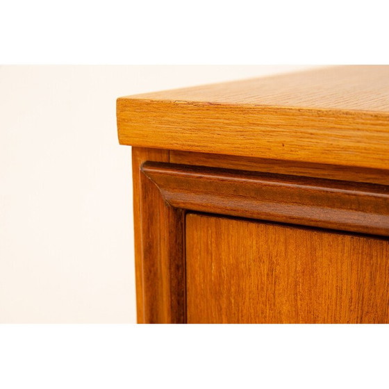 Image 1 of Commode vintage en bois de chêne pour cheminée Up Závody, Tchécoslovaquie 1958
