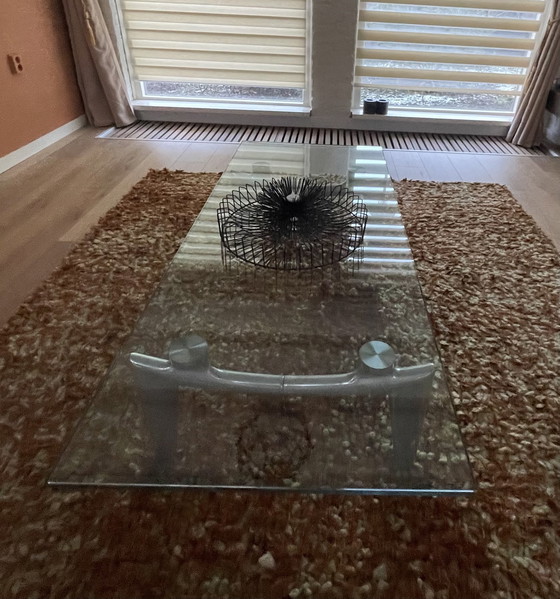 Image 1 of Leolux Farandole Table basse en verre