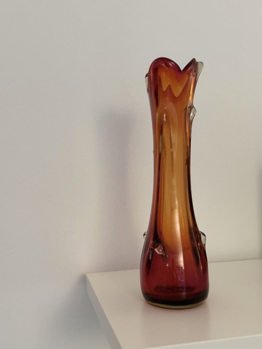 Vase en verre